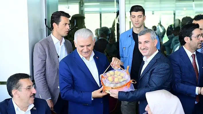 Başkan Çınar, Yıldırım'ın onuruna yemek verdi 