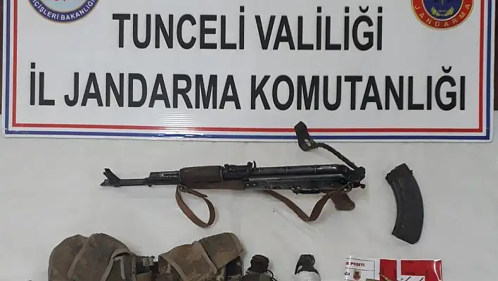 Tunceli'de 1 terörist etkisiz hale getirildi 