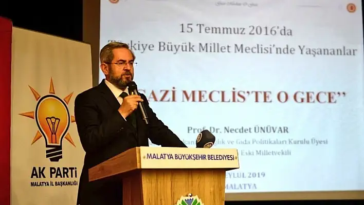 AK Partili gençlerden 'Gazi Meclis'te O Gece' konferansı 