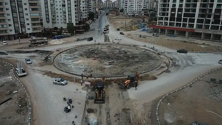 Malatya'da trafiği rahatlatacak çalışmalar yapılıyor 