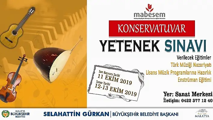 Türk Müziği Konservatuvarına öğrenci alınacak 