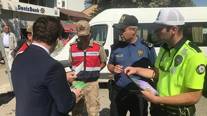 Kovancılar'da 'Yaya Geçidi Nöbeti' Etkinliği