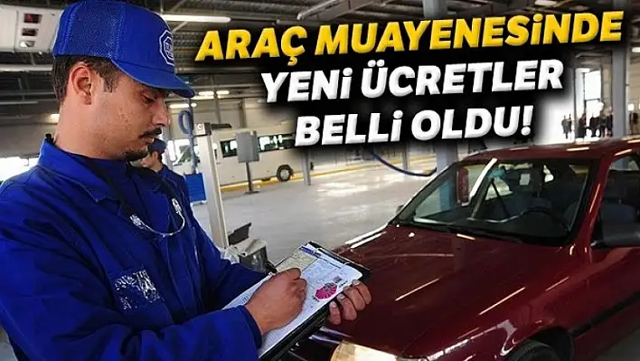 Yeni Ücretler Belli Oldu!