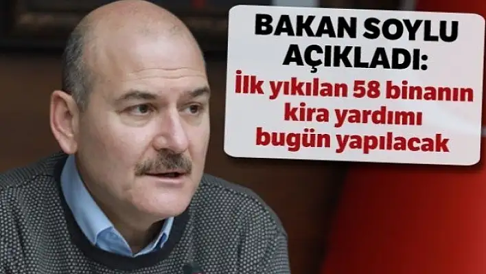 &quotKira Yardımı Bugün Gönderilecek"