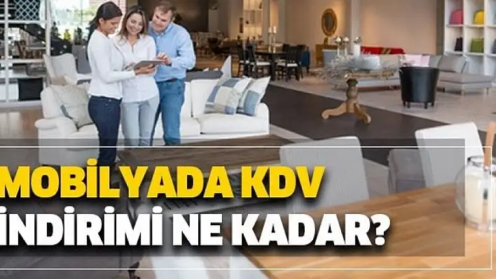 Mobilyada KDV İndrimi!