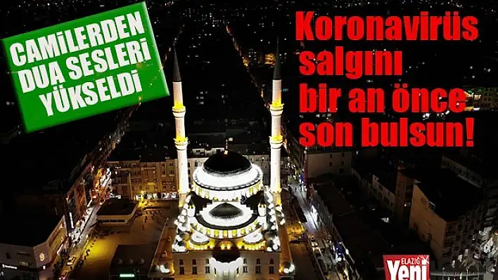 Camilerden Dua Sesleri Yükseldi