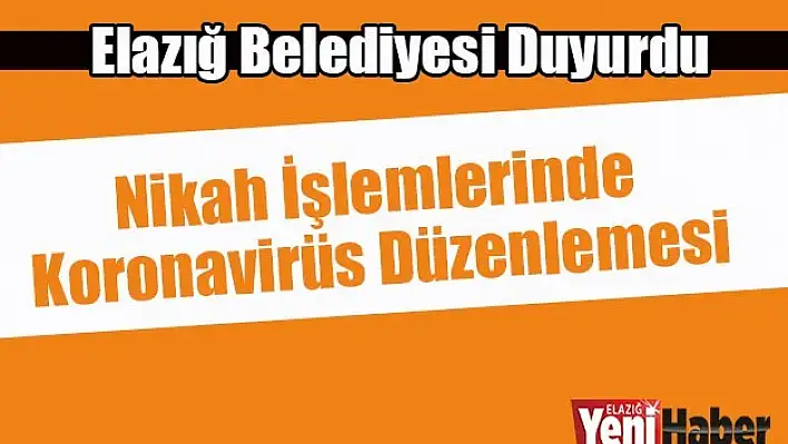 Evlenmek İsteyen Çiftler Dikkat!