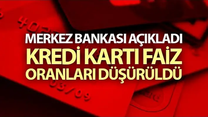 Kredi Kartlarında Flaş Gelişme!