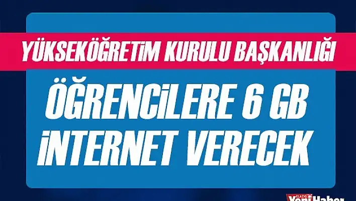 6 GB Ücretsiz İnternet