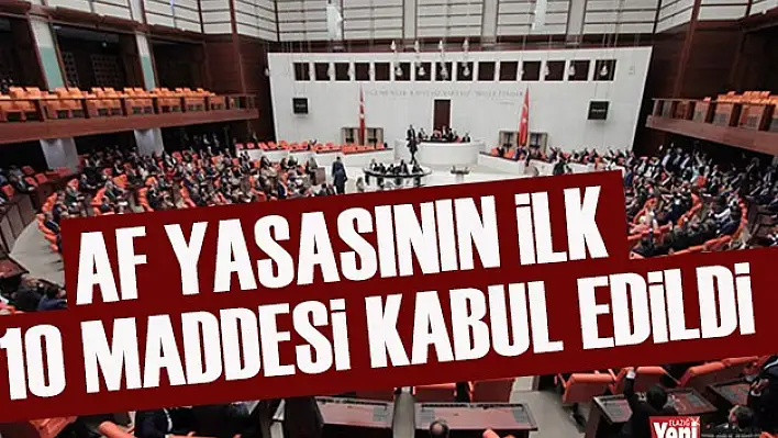 Af Geliyor!