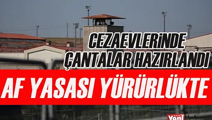 Af Yasası Yürürlüğe Girdi