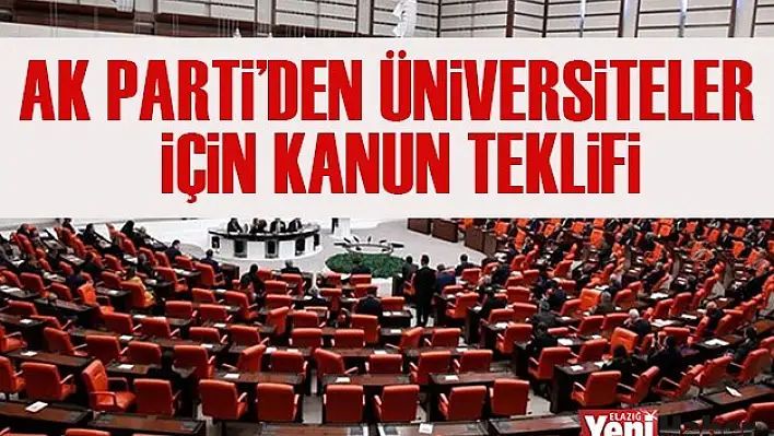 Ak Parti'den Teklif