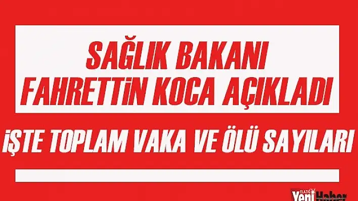 Bakan Koca Açıkladı