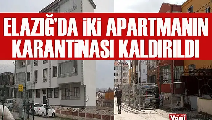 İki Apartmanın Kaldırıldı