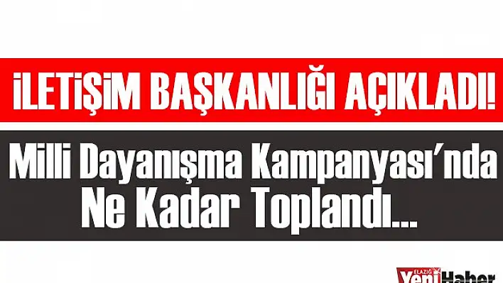 İletişim Başkanlığı Açıkladı !