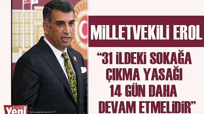 Miletvekili Erol Açıklamalarda Bulundu