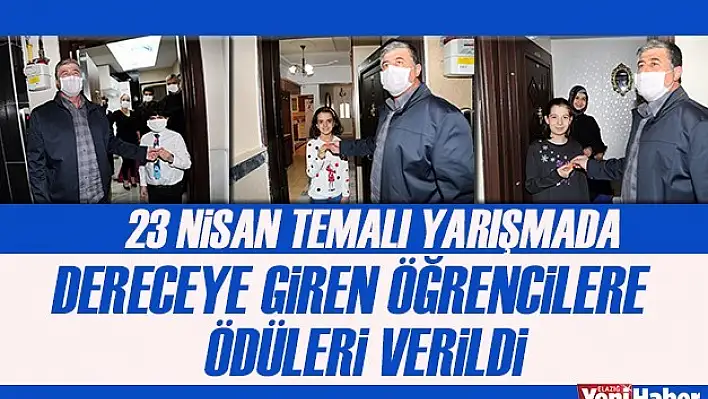 Öğrencilerin Ödülleri Teslim Edildi