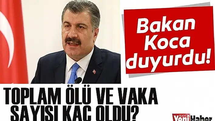 Koronavirüs Bugün Kaç Can Aldı! İşte Son Rakamlar!