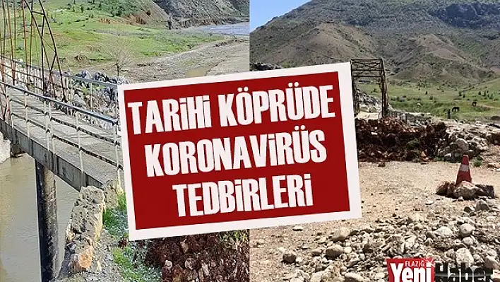 Tarihi Köprü Kapatıldı