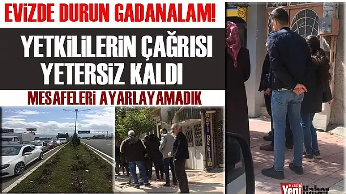 Yetkililerin Çağrısı Yetersiz Kaldı !