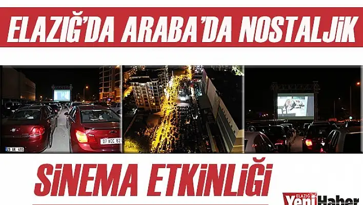 Arabada Nostaljik Sinema Etkinliği