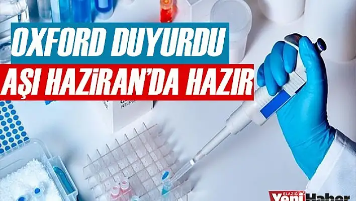 Aşı Haziran'da Hazır