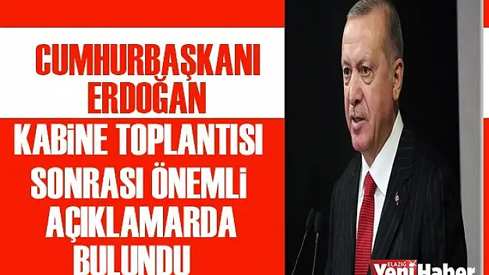 Erdoğan'dan Önemli Açıklamalar