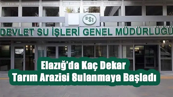 DSİ Genel Müdürlüğünden Açıklama