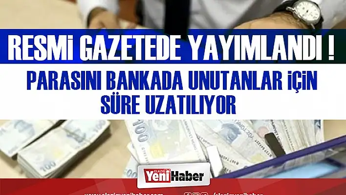 Resmi Gazete'de Yayımlandı!