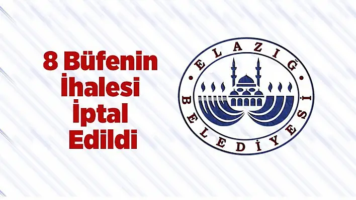 8 Büfenin İhalesi İptal Edildi