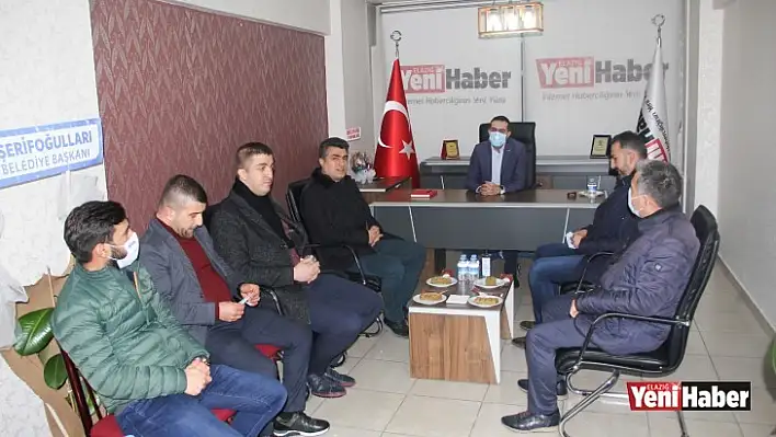 Deva Partisinden, Elazığ Yeni Haber'e Ziyaret