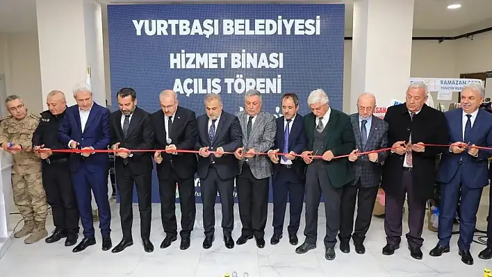 Yurtbaşı Belediyesi, yeni hizmet binası açıldı