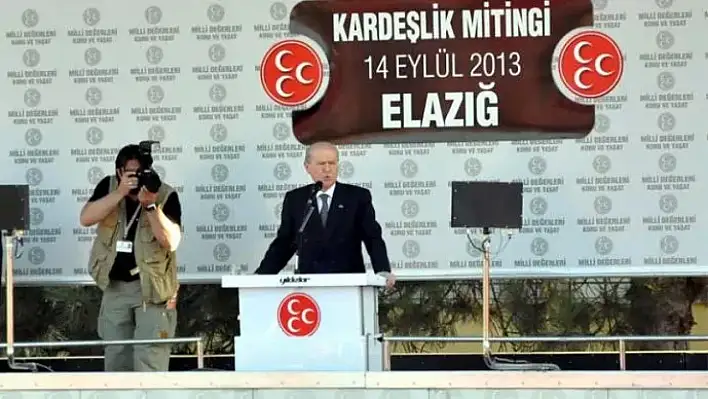 MHP Elazığ'da Miting Yapacak