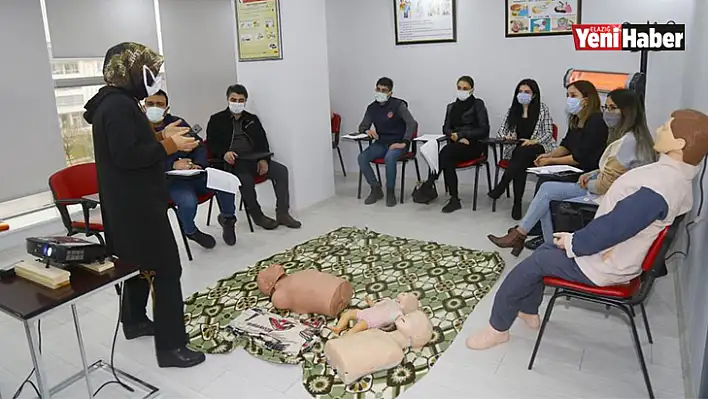 Belediye Çalışanları İlk Yardım Eğitimi Verildi