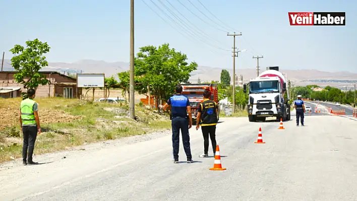 Beton Mikserlerine Denetimler Devam Ediyor