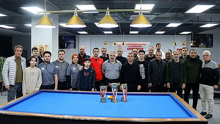 Bilardo Şampiyonası Sona Erdi