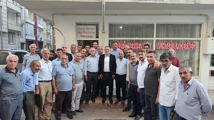 Bulut, Muhtarları Ziyaret Etti