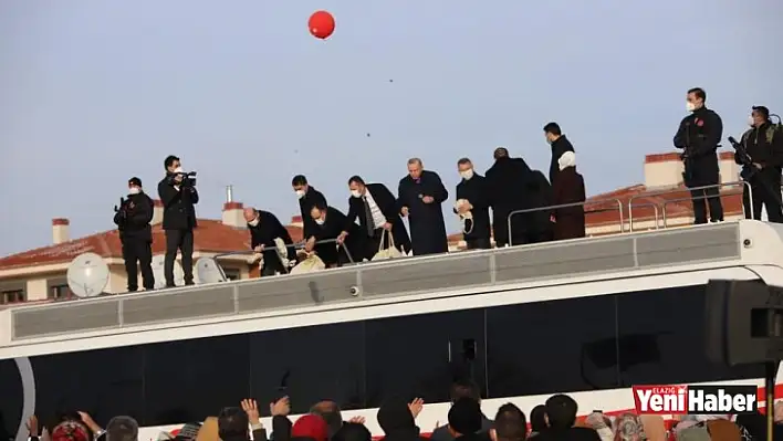 Cumhurbaşkanı Erdoğan, Elazığ'dan Seslendi