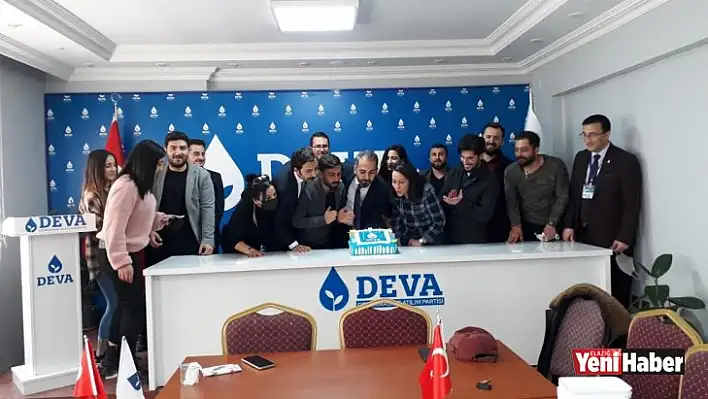 DEVA Partisi Kuruluşunun 1. Yılını Kutluyor