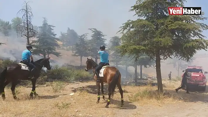 Doğum Günü Yangınla Bitti, Atlı Jandarmalar Fark Etti