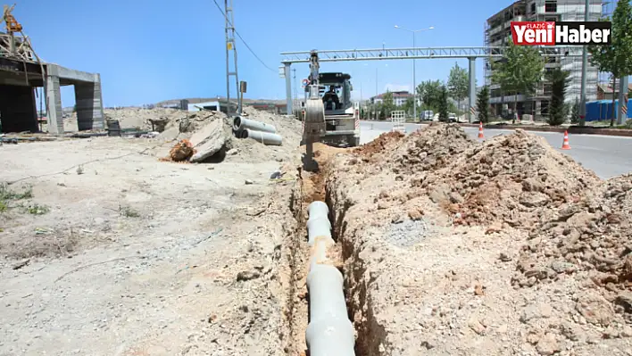 Elazığ Belediyesi'nin Alt Yapı Çalışmaları Devam Ediyor