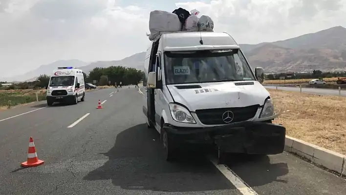 Elazığ - Bingöl Yolunda Trafik Kazası