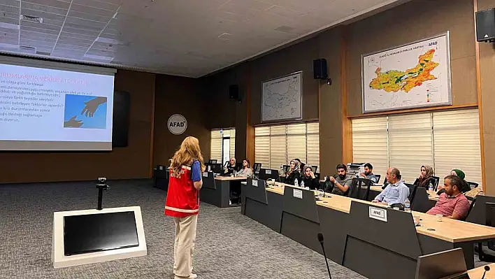 Elazığ'da İlk Yardım Eğitimi