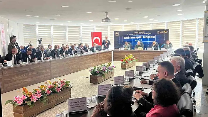 Elazığ'da Sektörler Toplantısı