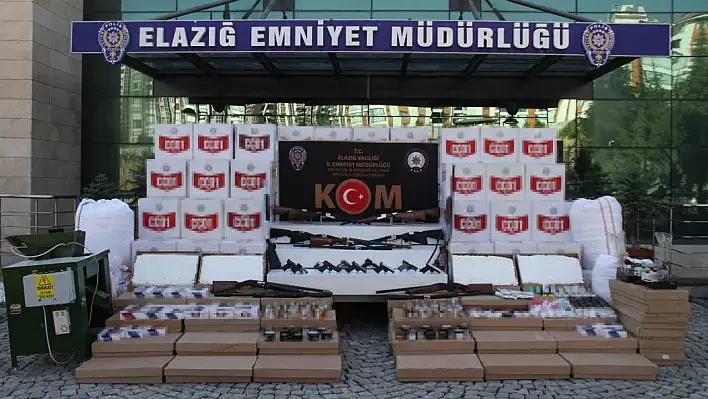 Elazığ'da Tütün Operasyonu