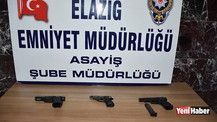 Elazığ'da 15 Şüpheli Tutuklandı!