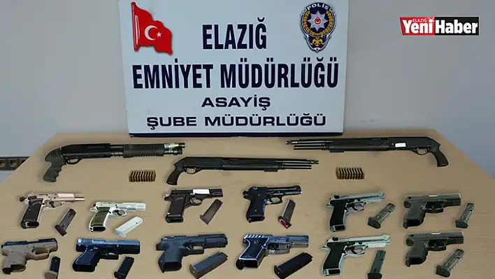 Elazığ'da 162 Şüpheli Yakalandı