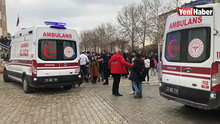 Elazığ'da 50 Öğrenci Hastanelik Oldu