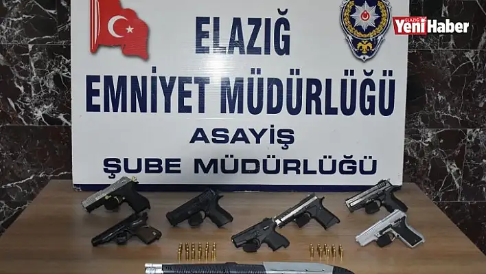 Elazığ'da Aranan 89 Şahıs Yakalandı