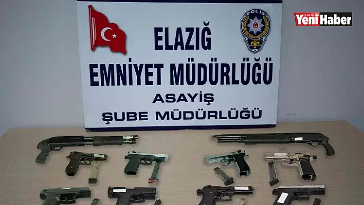 Elazığ'da 147 şüpheli yakalandı